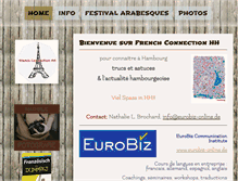 Tablet Screenshot of frenchconnectionhh.com